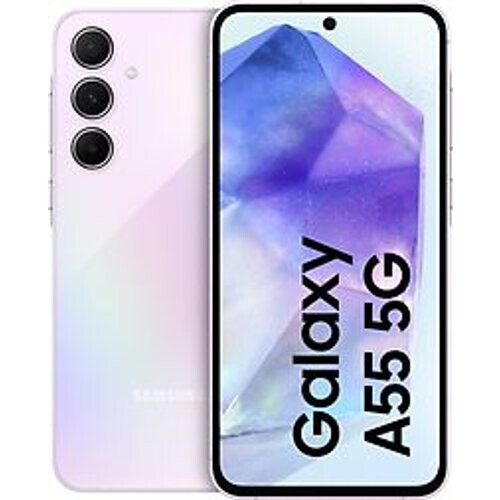 Refurbished Samsung Galaxy A55 5G Dual SIM 128GB awesome lilac