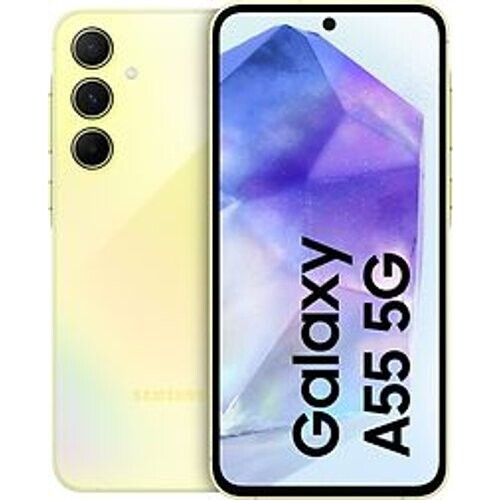 Refurbished Samsung Galaxy A55 5G Dual SIM 256GB awesome lemon