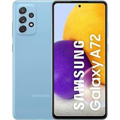 Refurbished Samsung Galaxy A72 Dual SIM 128GB blauw