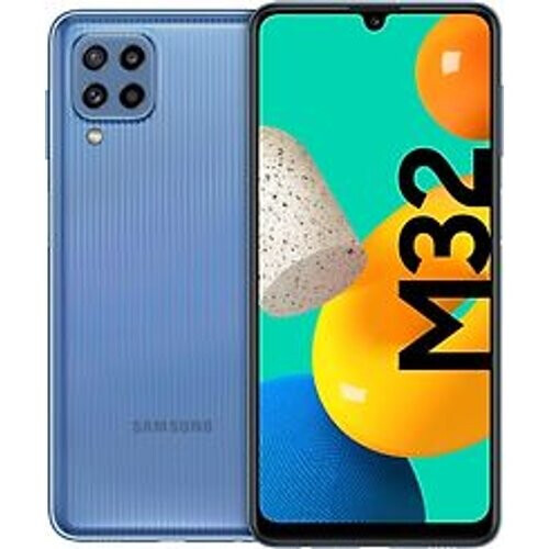Refurbished Samsung Galaxy M32 Dual SIM 128GB light blue