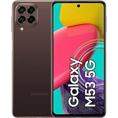 Refurbished Samsung Galaxy M53 5G Dual SIM 128GB bruin