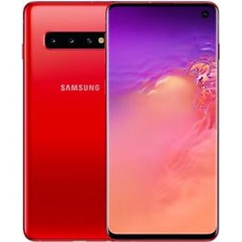Refurbished Samsung Galaxy S10 Dual SIM 128GB rood