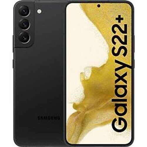Refurbished Samsung Galaxy S22 Plus Dual SIM 128GB zwart