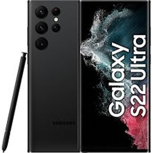 Refurbished Samsung Galaxy S22 Ultra Dual SIM 256GB zwart