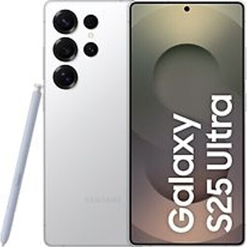 Refurbished Samsung Galaxy S25 Ultra Dual SIM 1TB titanium whitesilver