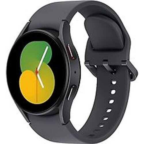 Refurbished Samsung Galaxy Watch5 40 mm horlogekast van Graphite Aluminium op Graphite Sport Band M/L [Wi-Fi + 4G]