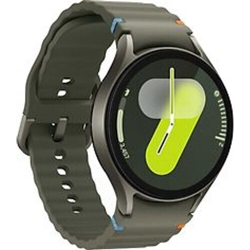 Refurbished Samsung Galaxy Watch7 44 mm aluminium kast groen op sportbandje M/L groen [wifi]