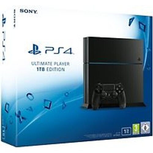 Refurbished Sony PlayStation 4 1 TB [Ultimate Player Version incl. draadloze controller] mat zwart