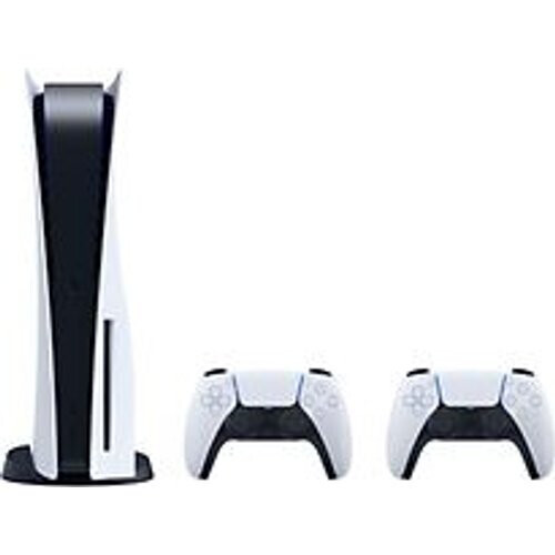 Refurbished Sony PlayStation 5 825 GB [Disc Editie incl. 2 Dual Sense Wireless-Controller] wit