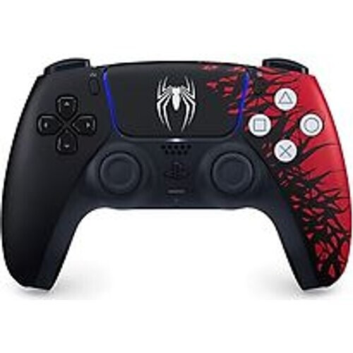 Refurbished Sony PlayStation 5 DualSense Wireless-Controller [Marvel's Spider Man 2 Limited Edition] zwart