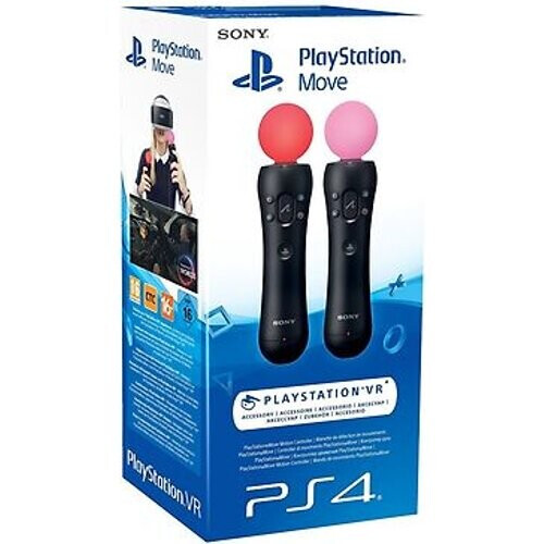 Refurbished Sony PlayStation Move Motion Controller [Twin Pack, Micro-USB]