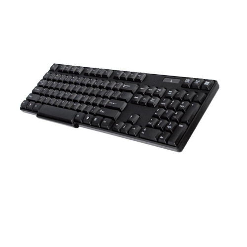 Refurbished USB Wired Keyboard 104-keys, QWERTY Layout, Black, K-602