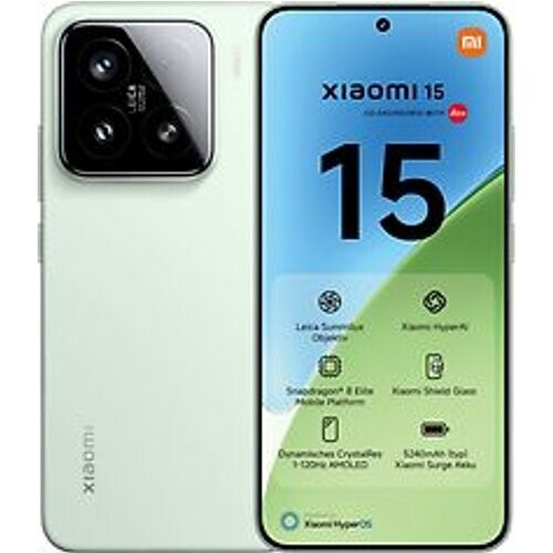 Refurbished Xiaomi 15 Dual SIM 512GB groen