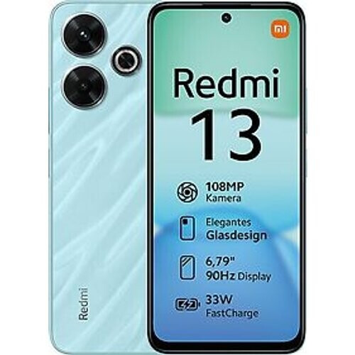 Refurbished Xiaomi Redmi 13 Dual SIM 128GB oceaan blauw