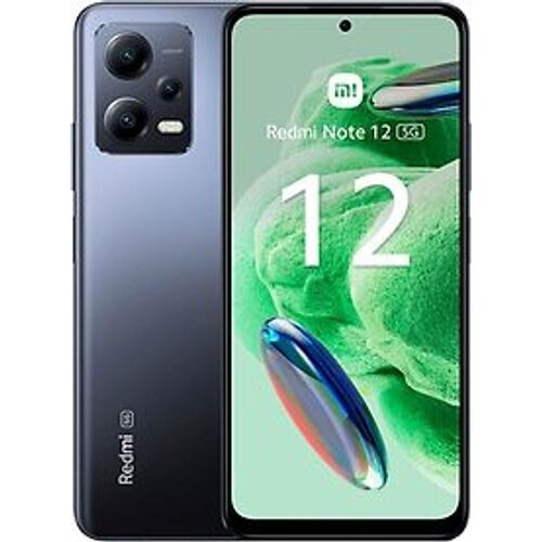 Refurbished Xiaomi Redmi Note 12 5G Dual SIM 128GB grijs