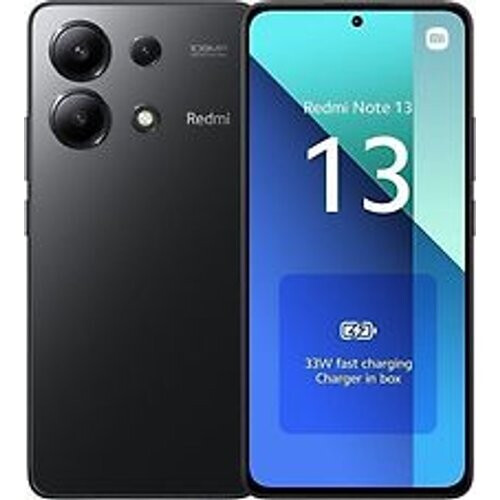 Refurbished Xiaomi Redmi Note 13 Dual SIM 256GB middernacht zwart [8GB RAM versie]