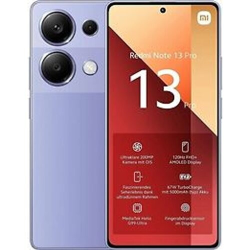 Refurbished Xiaomi Redmi Note 13 Pro Dual SIM 256GB lavender purple