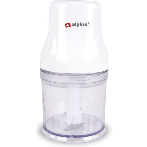 Tweedekans Alpina Hakmolen - 0,36L - 200 Watt - RVS - Vaatwasbestendig - Wit