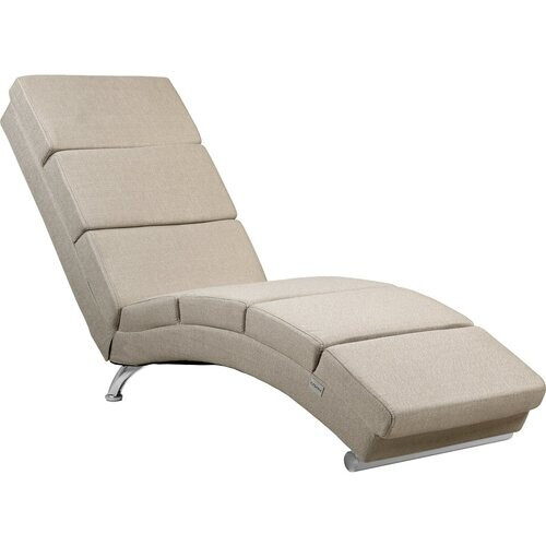 Tweedekans Casaria - Relax Lounger - Geweven stof - Sand