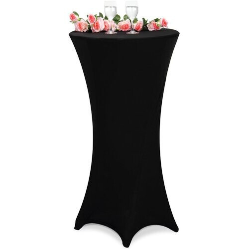 Tweedekans Detex Statafel tafelhoes zwart Ø80cm