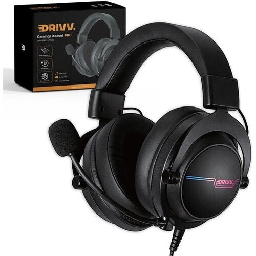 Tweedekans Drivv. PRO Gaming Headset met Microfoon - Game Headset - Geschikt voor PS4, PS5, Xbox One, Xbox Series en PC - Gaming Koptelefoon
