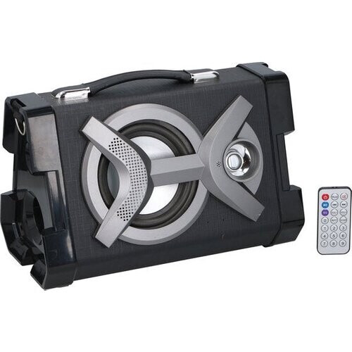 Tweedekans Dunlop Draadloze Speaker - Bluetooth - FM-radio - Draagbaar - 20 Watt - Zwart