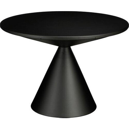 Tweedekans Mica Decorations Royale Bijzettafel - H42 x Ø60 cm - Metaal - Zwart