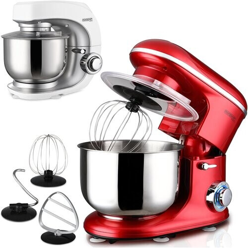 Tweedekans Monzana Keukenmachine Elegance Rood 1200W 6L