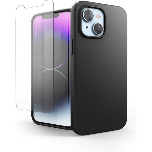 Tweedekans Podec Telefoonhoesje iPhone 14 6.1 inch Zwart met Screenprotector – Slank en Beschermend