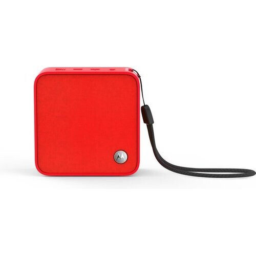 Tweedekans Sonic Boost 210 speaker - compact - 6W - Bluetooth - rood - ingebouwde microfoon