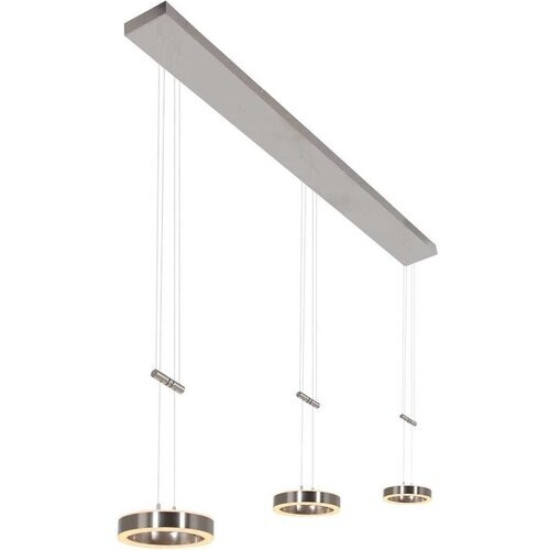Tweedekans Steinhauer - hanglamp - Piola - staal - acryl metaal - design lamp - LED - 3501ST
