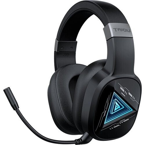Tweedekans TAIDU THS320Pro - 2.4GHz Draadloze Gaming Headset - Bluetooth koptelefoon - met microfoon - Geschikt voor PS4/PS5, Nintendo Switch - Multiplatform - Zwart