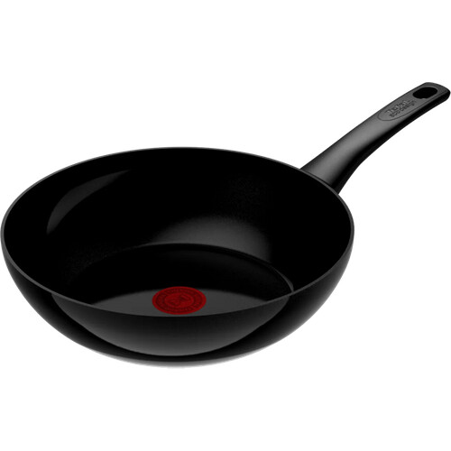 Tweedekans Tefal Renew On Keramische wokpan 28 cm Zwart