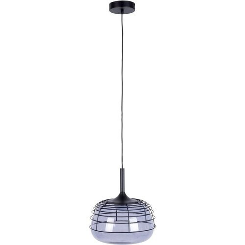 Tweedekans Zuiver Smokey Hanglamp - Zwart - 35.50x35.50x180 cm
